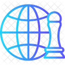 Estrategia De Globalizacion Icono