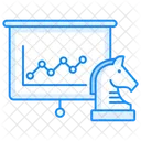 Estrategia De Marketing Plano Estrategico Estrategia De Negocios Ícone