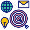 Estrategia de negocios  Icon