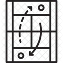 Estrategia De Tenis Plano De Tenis Planejamento De Tenis Ícone