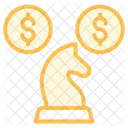 Estrategia De Ventas Icono