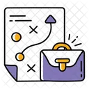 Estrategia de negocios  Icono
