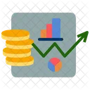 Estrategia Financeira Estrategia Financeira Dinheiro Negocio Ícone