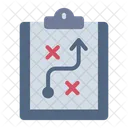 Estrategia Plan Tarea Icon