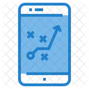 Plano De Estrategia Movel Estrategia Taticas Moveis Ícone