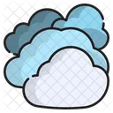 Atmosfera Nimbostratus Nuvens Ícone