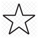 Estrela Premio Recompensa Ícone