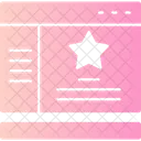 Estrela Celestial Astral Ícone