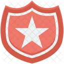 Estrela Distintivo Medalha Ícone