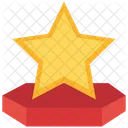 Estrela Favorito Premio Icon