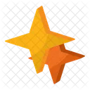 Estrela Decoracao Brilhante Icon