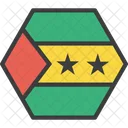 Sao Tome Pais Ícone