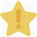 Estrela Exclamacao Aviso Icon