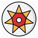 Estrela Da Astrologia Ícone