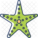 Estrela Do Mar Mar Animal Ícone