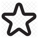 Estrela Favorito Classificacao Icon