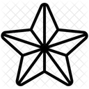 Natal Estrela Ornamento Icon