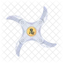 Shuriken Lamina Afiada Icon