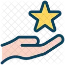 Estrela Na Mao Estrela Mao Icon