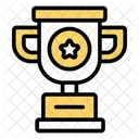 Trofeu Estrela Premio Recompensa Icon