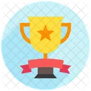 Troféu estrela  Ícone