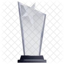 Troféu estrela  Ícone