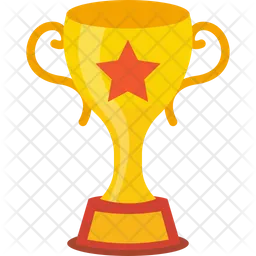 Troféu estrela  Ícone