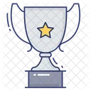 Troféu estrela  Ícone