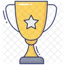 Troféu estrela  Ícone