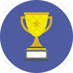 Troféu estrela  Ícone