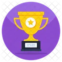 Troféu estrela  Ícone