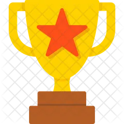 Troféu estrela  Ícone