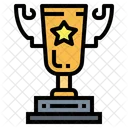 Troféu estrela  Ícone