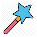 Estrela varinha mágica  Ícone