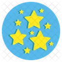Estrelas Estrelas Brilhantes Noite Ícone