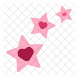 Estrelas do amor  Ícone