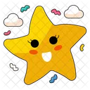 Brillar Estrella Estrella Favorito Icon