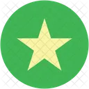 Estrella Cinco Puntiaguda Icono