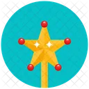 Estrella Adorno De Estrella Decoracion Navidena Icono