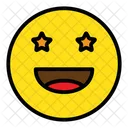 Estrella Favorito Emoji Icono