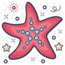 Estrella de mar  Icono