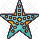 Estrella de mar  Icono