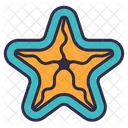 Estrella de mar  Icono