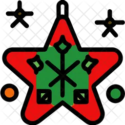 Estrella de navidad  Icono