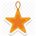 Estrella de navidad  Icono