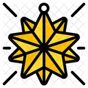 Estrella de navidad  Icono