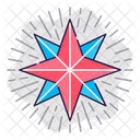 Estrella decorativa  Icono