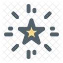 Estrella Fugaz Petardo Celebracion Icono