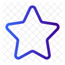 Estrella Simbolo Forma Icono