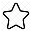 Estrella Simbolo Forma Icono
